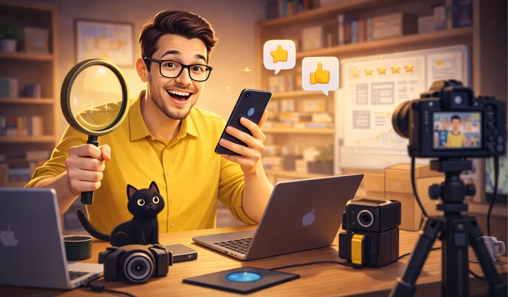 Product reviews illustration